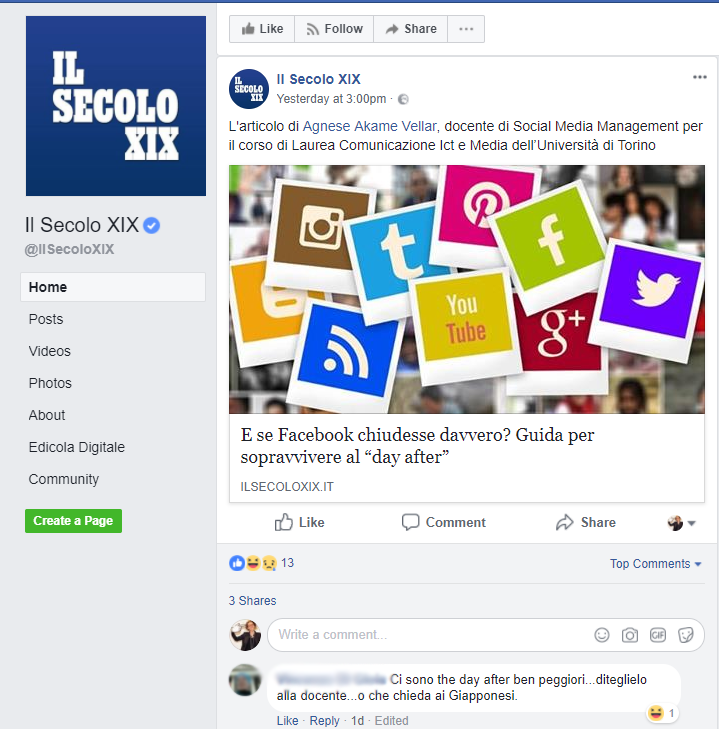 Lo scandalo Facebook e il cortocircuito dell’ironia